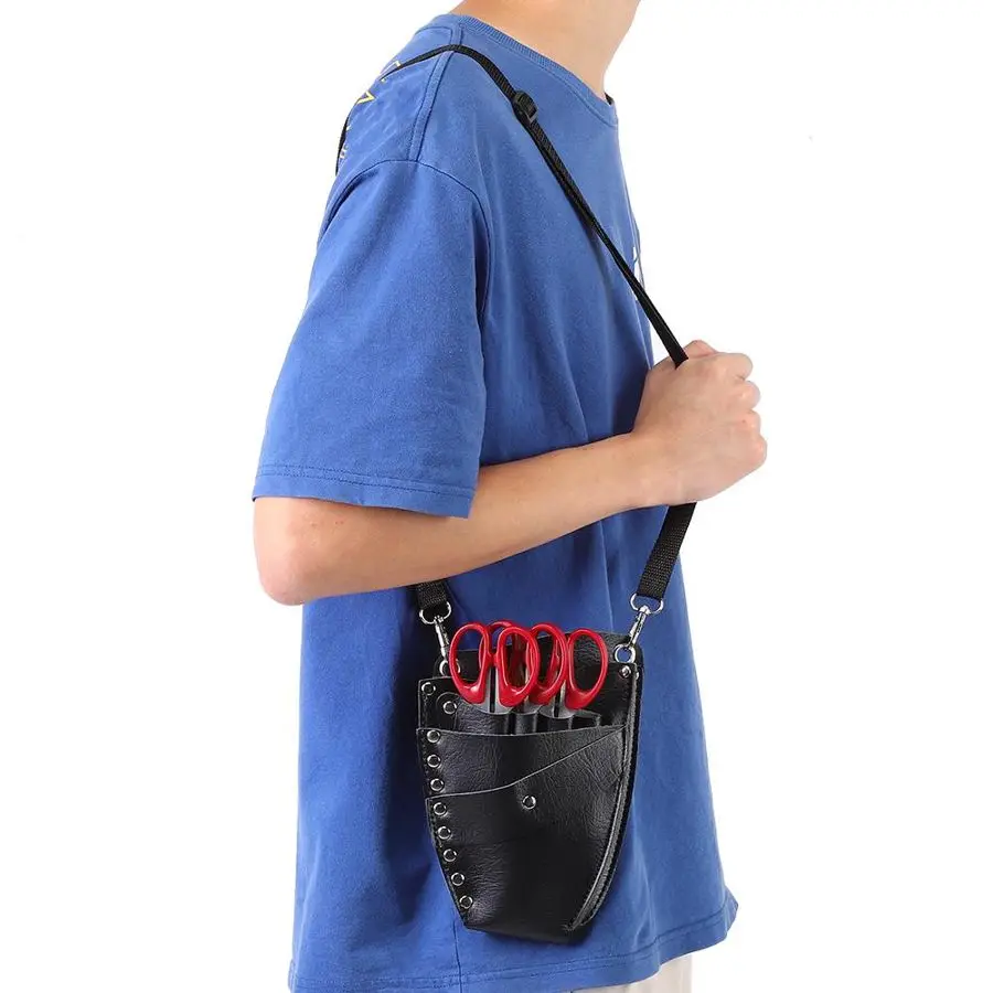 

Professional Hair Styling Tools Hair Scissors Bag Hair Clip Hairdressing Tool Storage Waist Bag Hair Salon Accessories