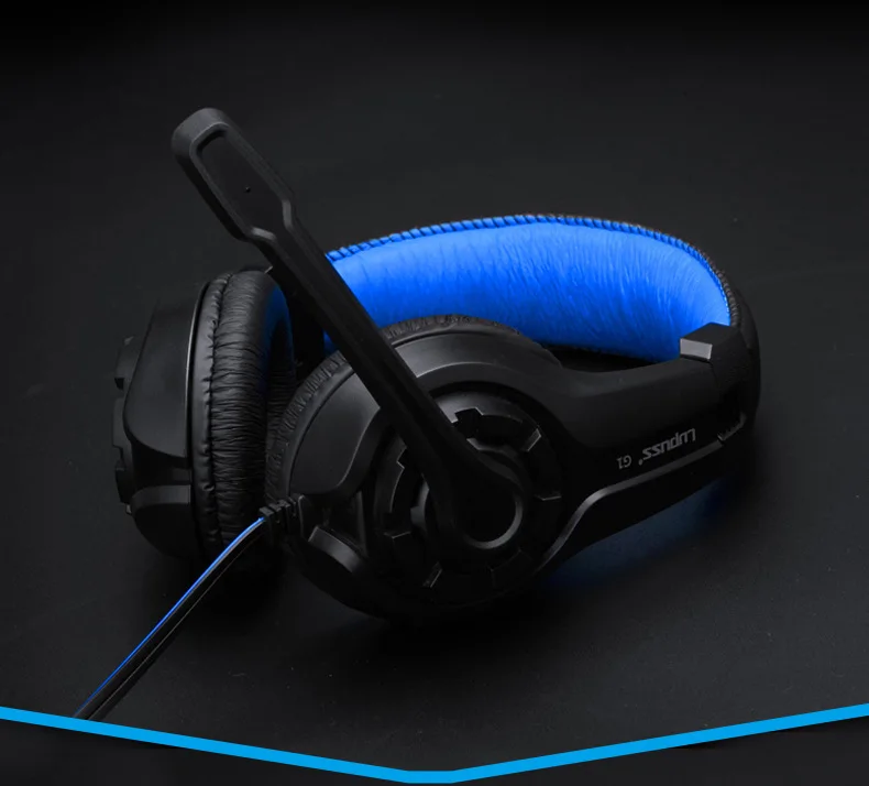 Новый 3 5 мм Интерфейс на головке игровая гарнитура ноутбук компьютер ПК наушники