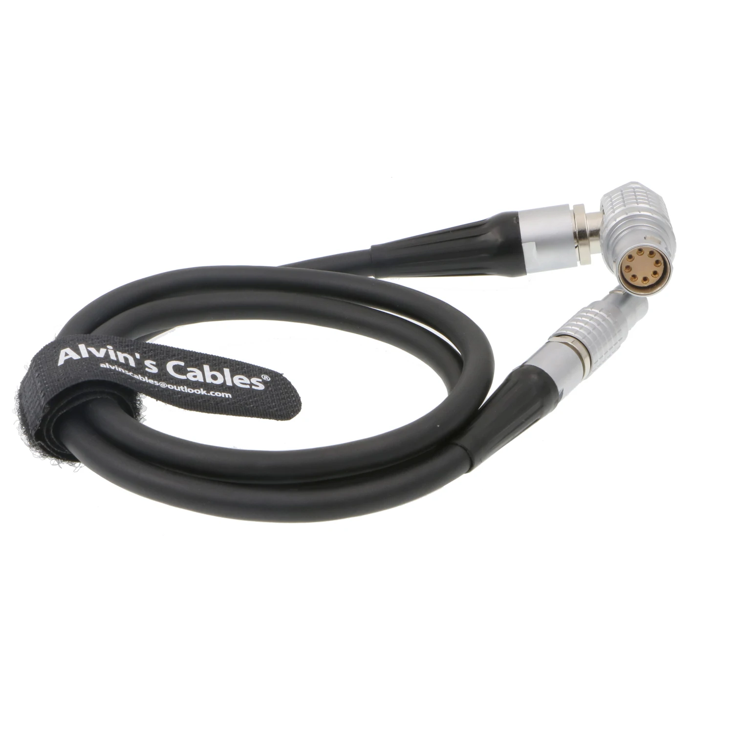 Alvin’s Cables 2 Pin Male to ARRI Amira 8 Female Right Angle Power Cable for Glidecam V-25 | Connectors