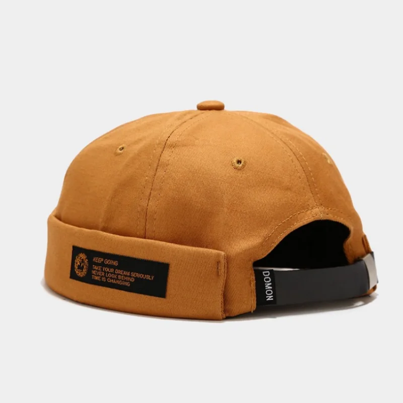 

Pure Color Fashion Personality Hip Hop High-end Cotton Men's Beanie Hat Wholesale Men's Short Hair Ha