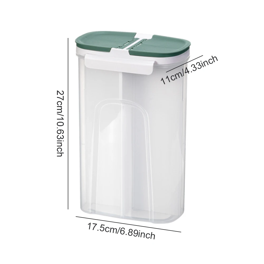 

Transparent Airtight Pantry Pasta Box Multigrain Sealed Cans Food Storage Container Plastic Kitchen Refrigerator With Lid Cereal