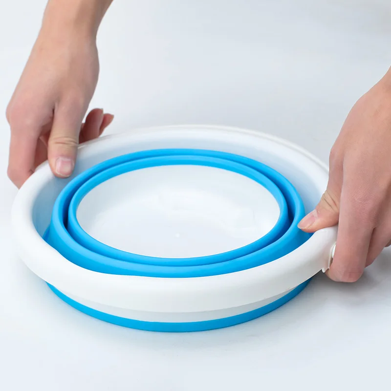 PP складное рыболовное ведро портативное для мойки автомобилей Открытый Кемпинг