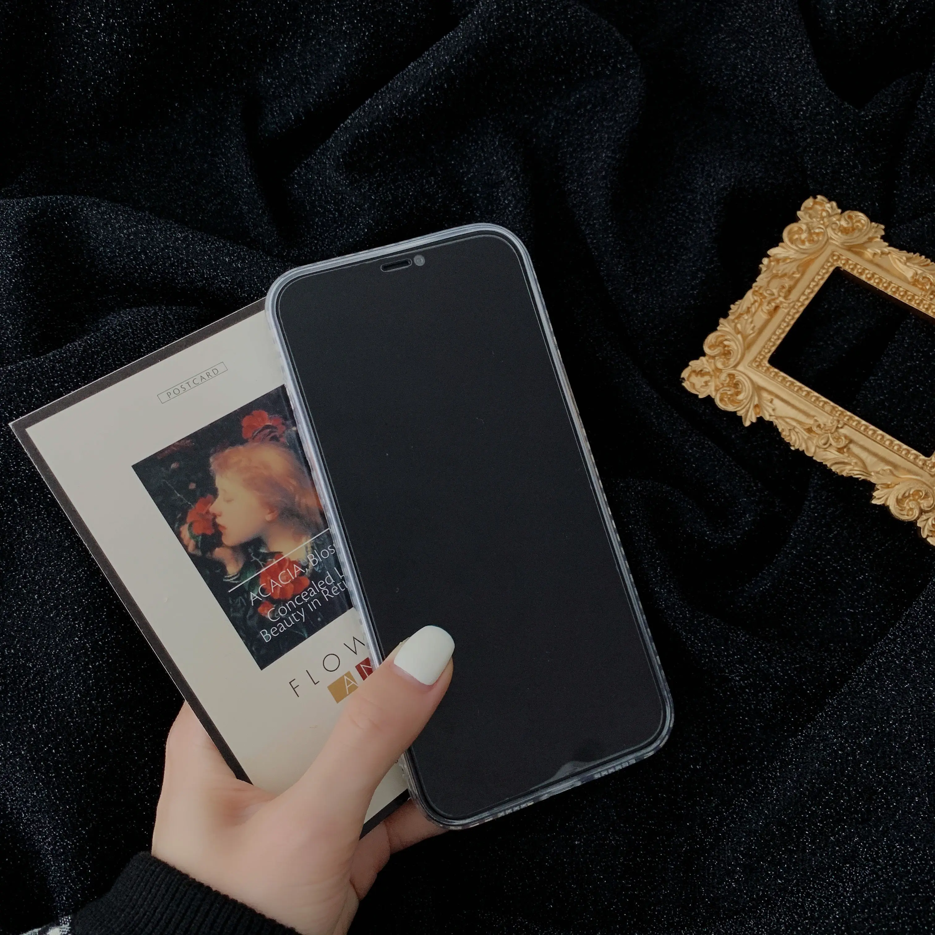 

Transparent Phone Case For iphone 12 11 Pro Max 7 8 plus X XR XS Max 2020 Cover Soft Cases Diamond Heart mirror