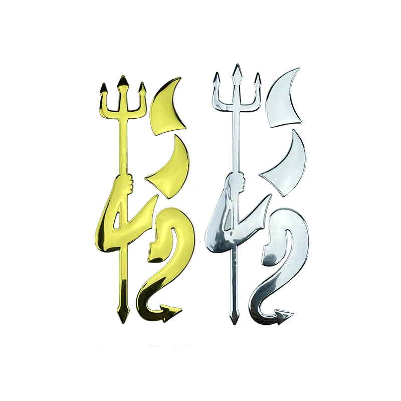 

3D Funny Angel Devil Sticker Demon Cute Crab Car Styling Decals for Peugeot 206 207 208 301 307 308 408 407 508 5008 3008 4008