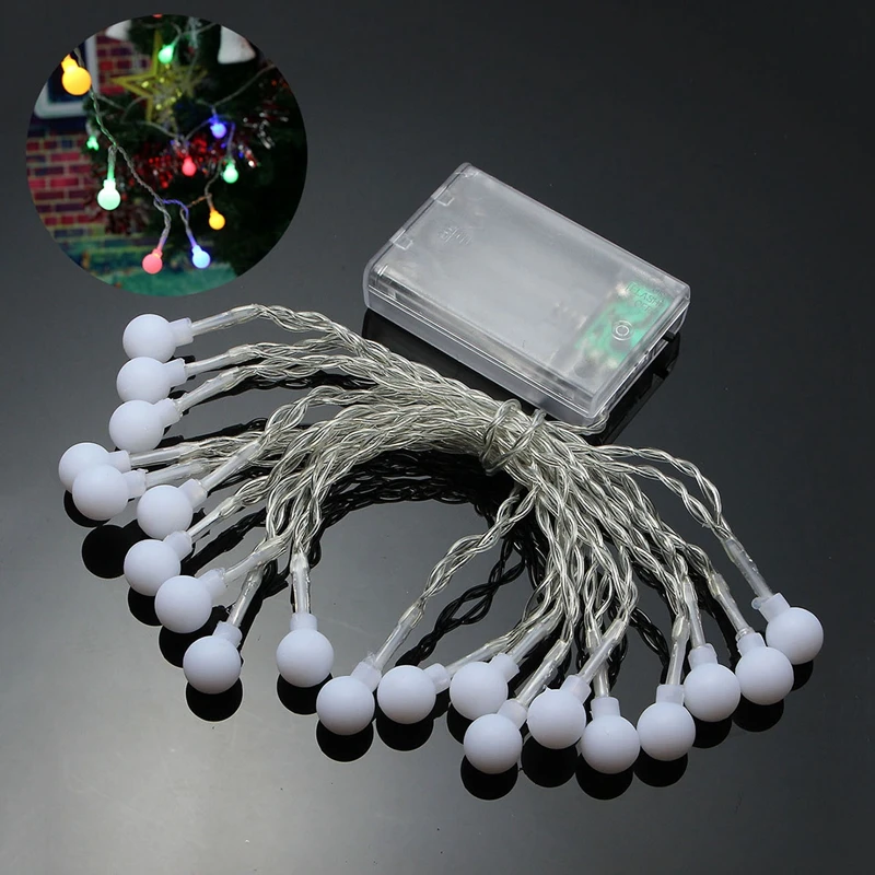 

4M 5M 10M 20M Led String lights AA battery operate outdoor Party living room holiday Christmas decoration Garland Fairy lights