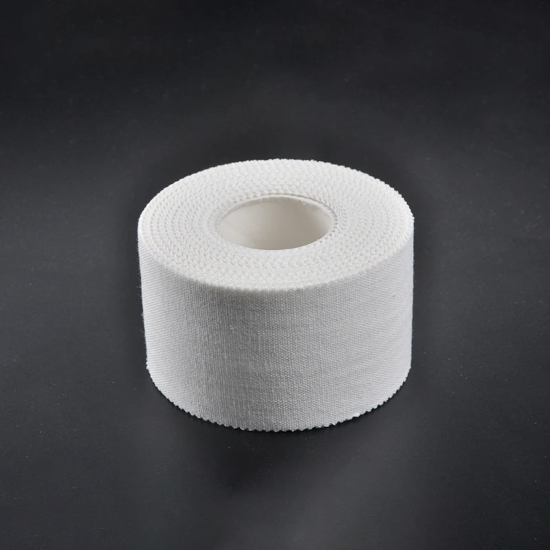 100% хлопок белая спортивная лента эластопласт легко рвется руками с