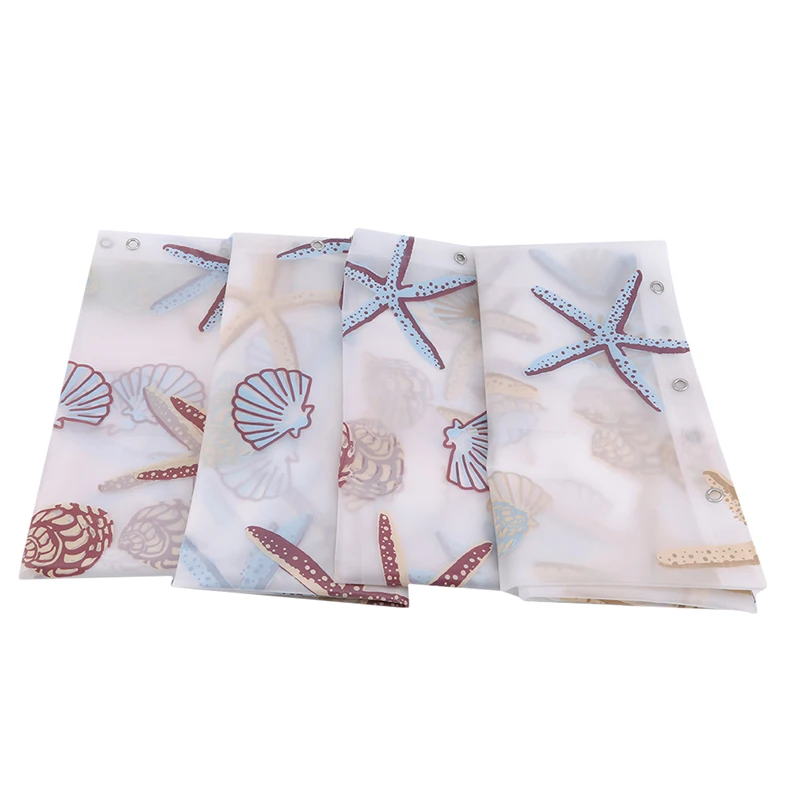 Современная Водонепроницаемая занавеска для душа перегородка из ПЭВА в виде