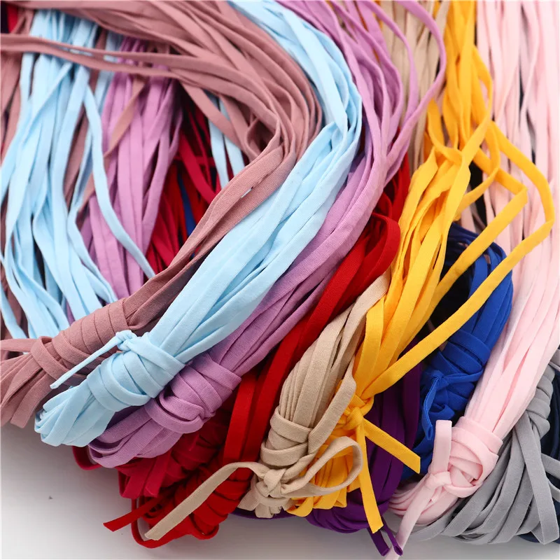 10 метров 5 мм Швейные Эластичная лента красочные высокое для масок женская одежда