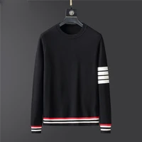 2020 new winter thickness pullover men o neck solid long sleeve warm slim sweaters mens sweater pull male clothing cotton wool