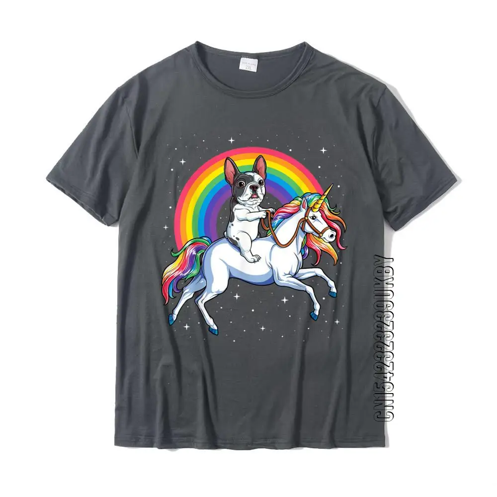Футболка с изображением французского бульдога единорога для девочек