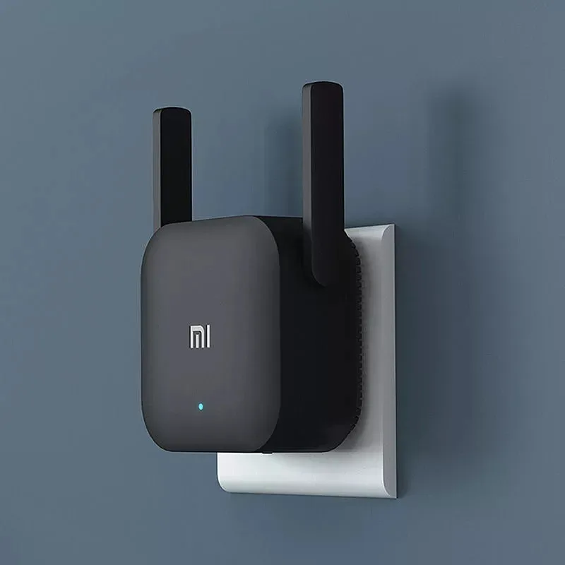 Wi Fi роутер с усилителем Xiaomi расширитель сети 300 мбит/с 2 антенны для дома и
