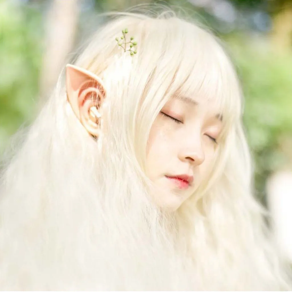 2 цвета искусственные протезированные уши Elf Ears для взрослых и детей реквизит