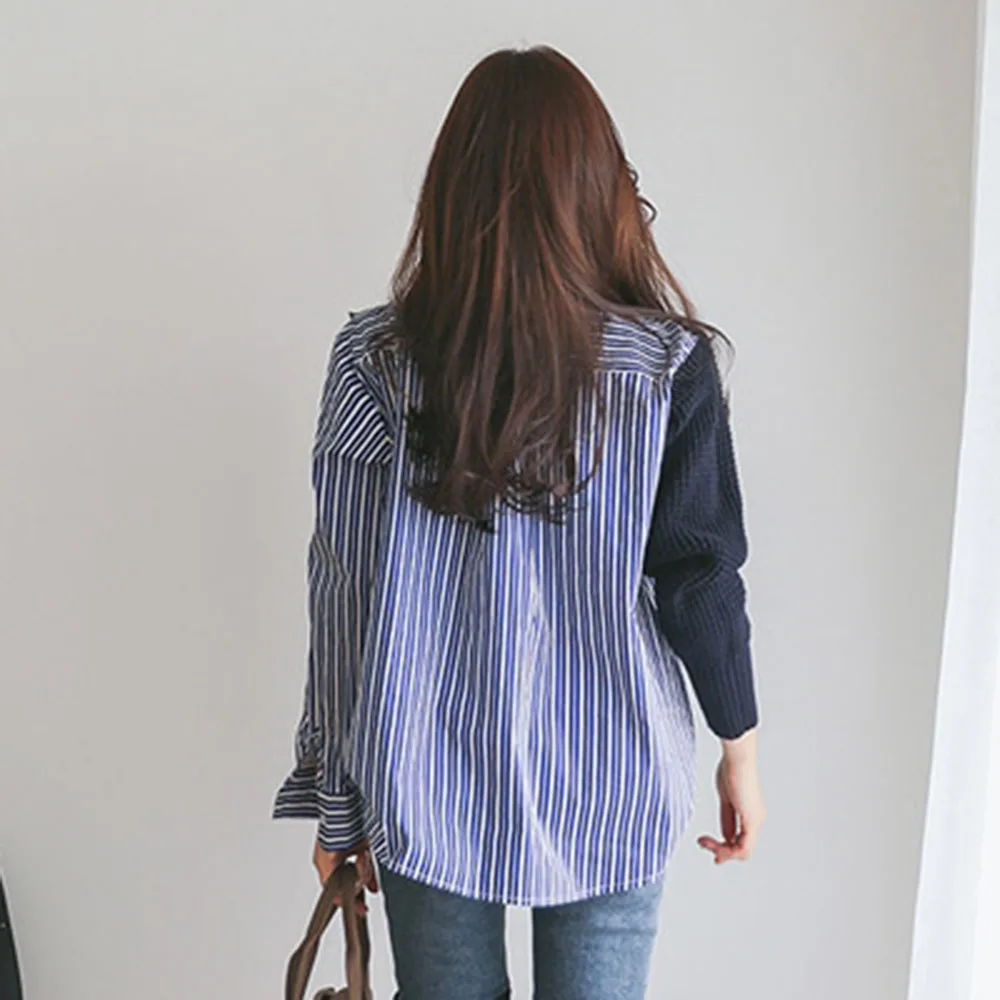 Женский свитер оверсайз с высоким воротником вязаный пуловер и джемпер