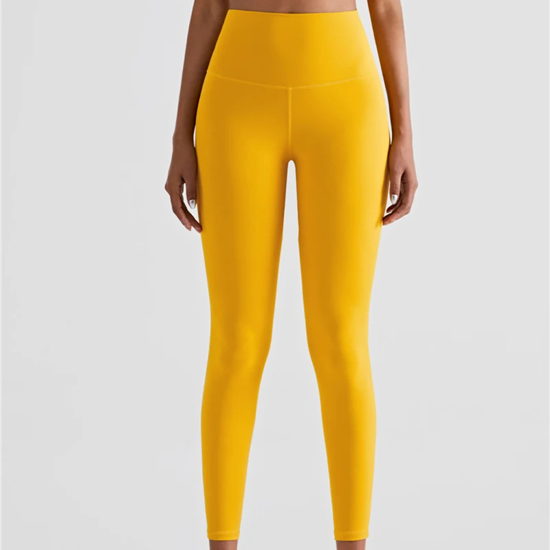 

Luxury Women Yoga Leggings Autumn Winter Naked Feel Exercise Training Sport Tights Butt Lifting Pants Pantalon Deportivo Mujer