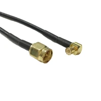 new modem coaxial cable sma male plug switch mcx male plug right angle connector rg174 cable 20cm 8inch adapter rf jumper