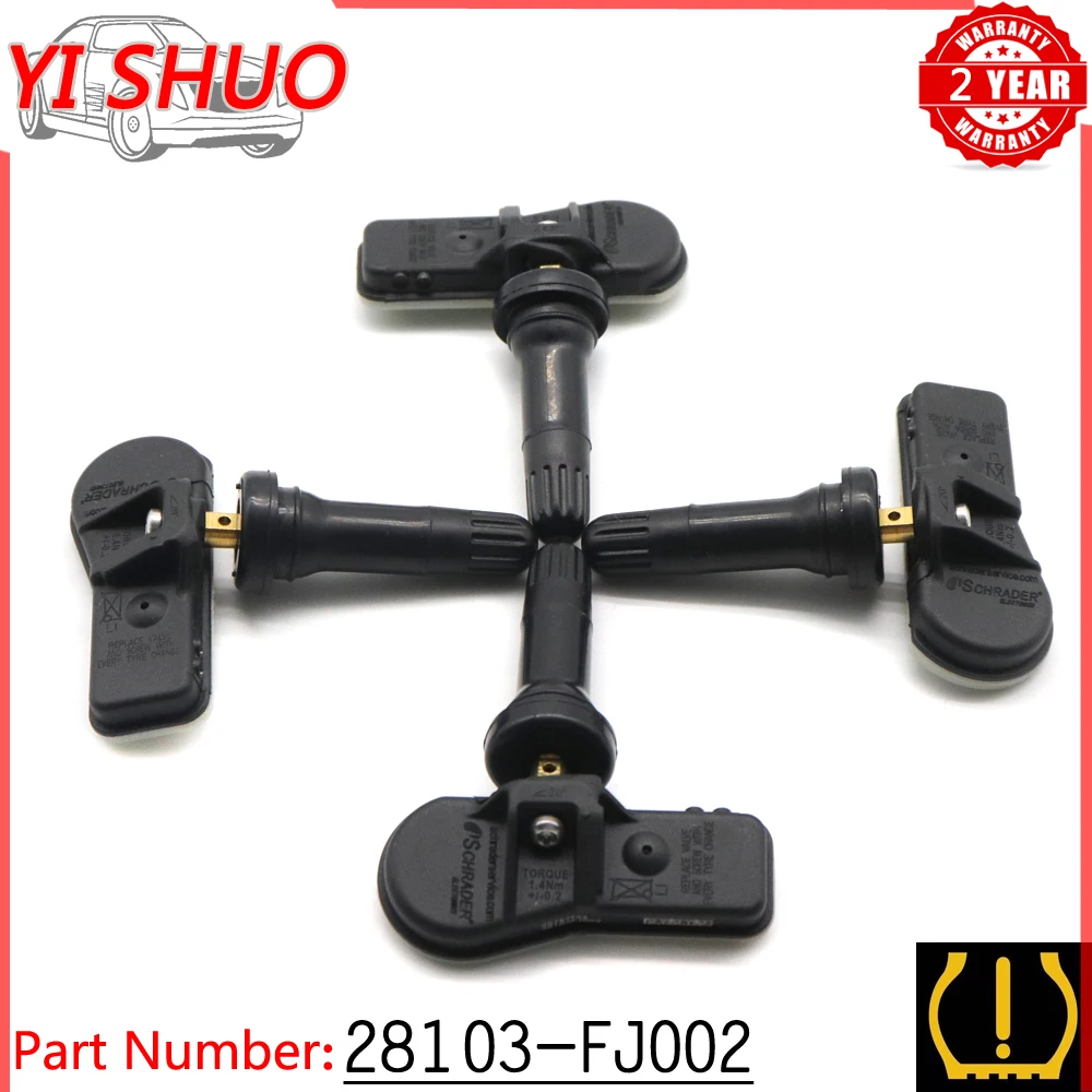 

Система контроля давления в шинах 28103FJ002, TPMS, для Subaru Forester Impreza Legacy Levorg 2014-2020, 28103FJ000, 433 МГц