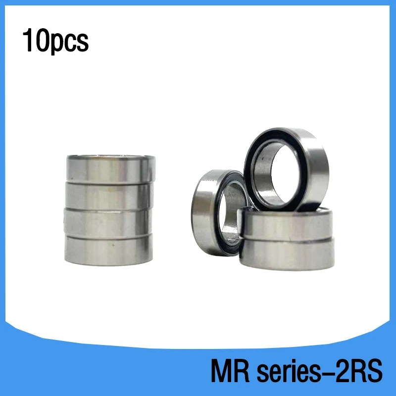 10 шт. Миниатюрные шарикоподшипники MR63 MR74 MR85 MR93 MR94 MR95 MR104 MR105 MR115 MR147 2RS с тонкими