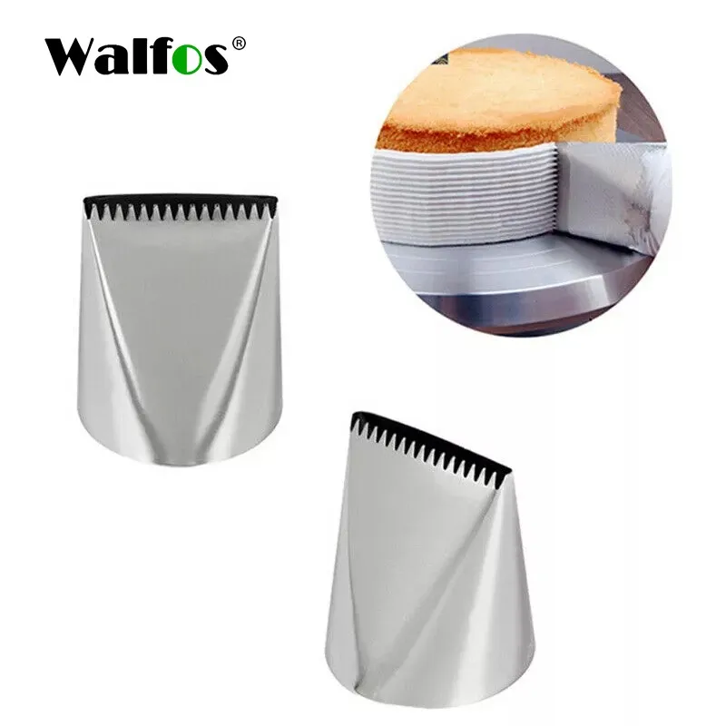 

Walfos Drop Flower Piping Tip Cream Nozzle Decor Tip Icing Nozzle Cake Fondant Pastry Baking Decorating Tools
