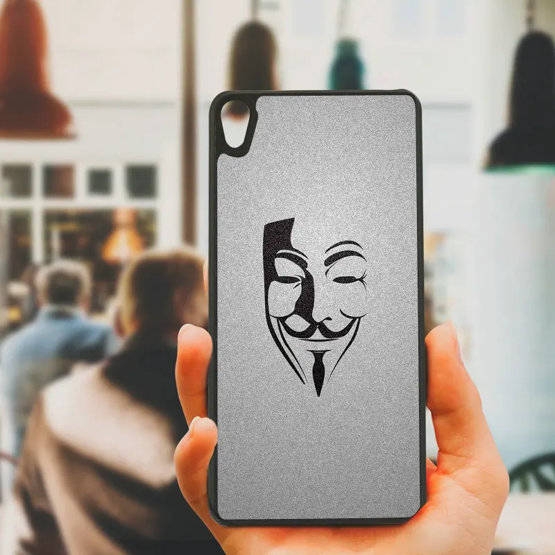 Hot V for Vendetta Mask Mobile Phone Cases Hard PC Cover Sony Xperia z1 z2 z3 z4 z5 m4 m5 X XA XA1 XZ E4 E5 Compact Shell | Мобильные