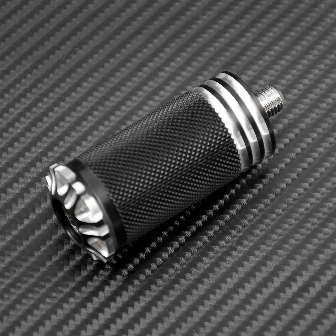 Черная ножная педаль для мотоцикла набор ногтей Harley Touring Dyna Fatboy Sportster XL883 1200 Road King