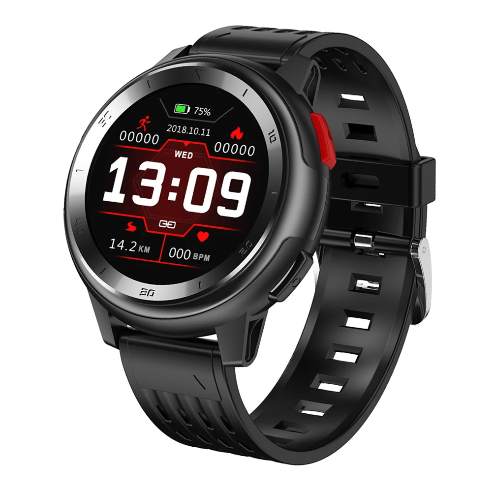 Мужские Смарт-часы с пульсометром и тонометром водостойкие IP68 | Электроника