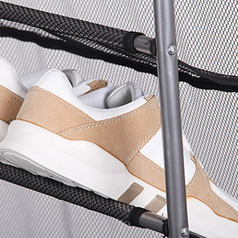 

Over Door Hanging Shoe Rack Shoes Organizer Wall Mounted Shoe Hanging Shelf Multi-layer Household Organizador De Zapatos