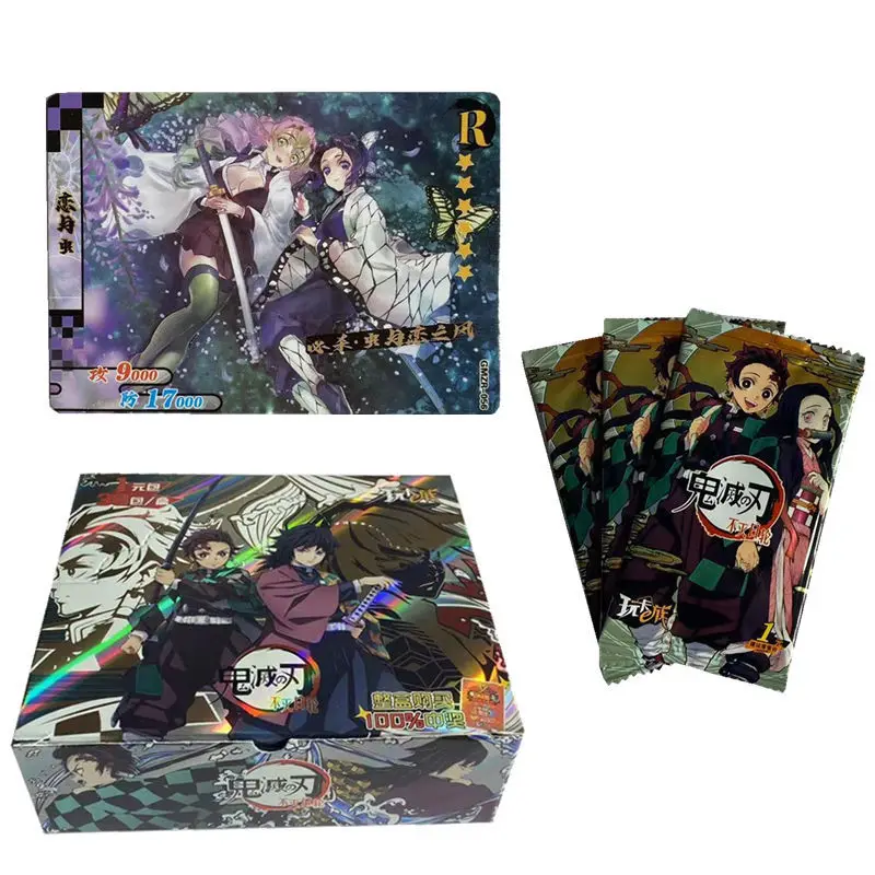 

Demon Slayer Card TCG Game Cards Table Toys For Family Children Christmas Gift
