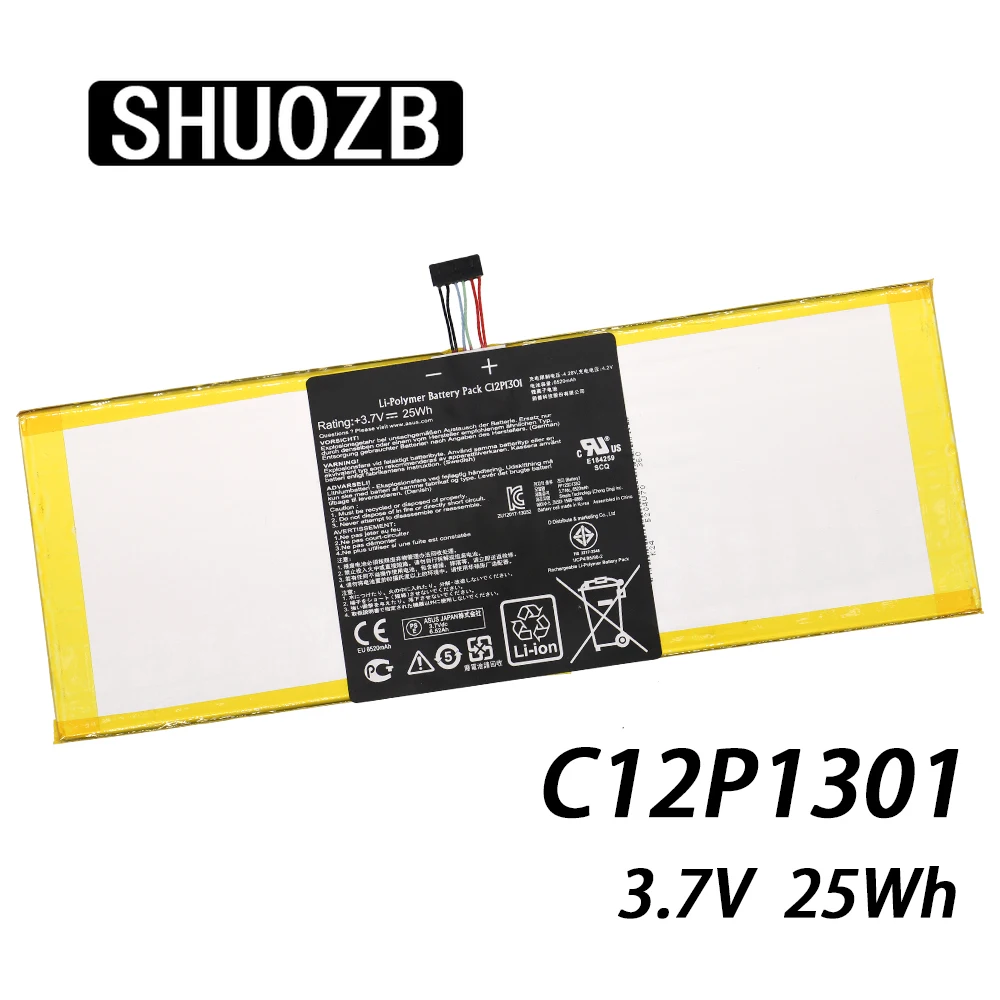 Аккумулятор для ноутбука C12P1301 ASUS MemoPad 10 1 дюйма MEMO PAD K00A ME302C TF303K 1B014A 1D020A 1D021A 3 7 в 25