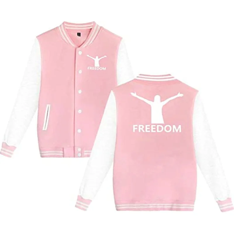 

Unisex Baseball Uniform Jacket Hoodie Sweater Sport Coat Sweatshirt