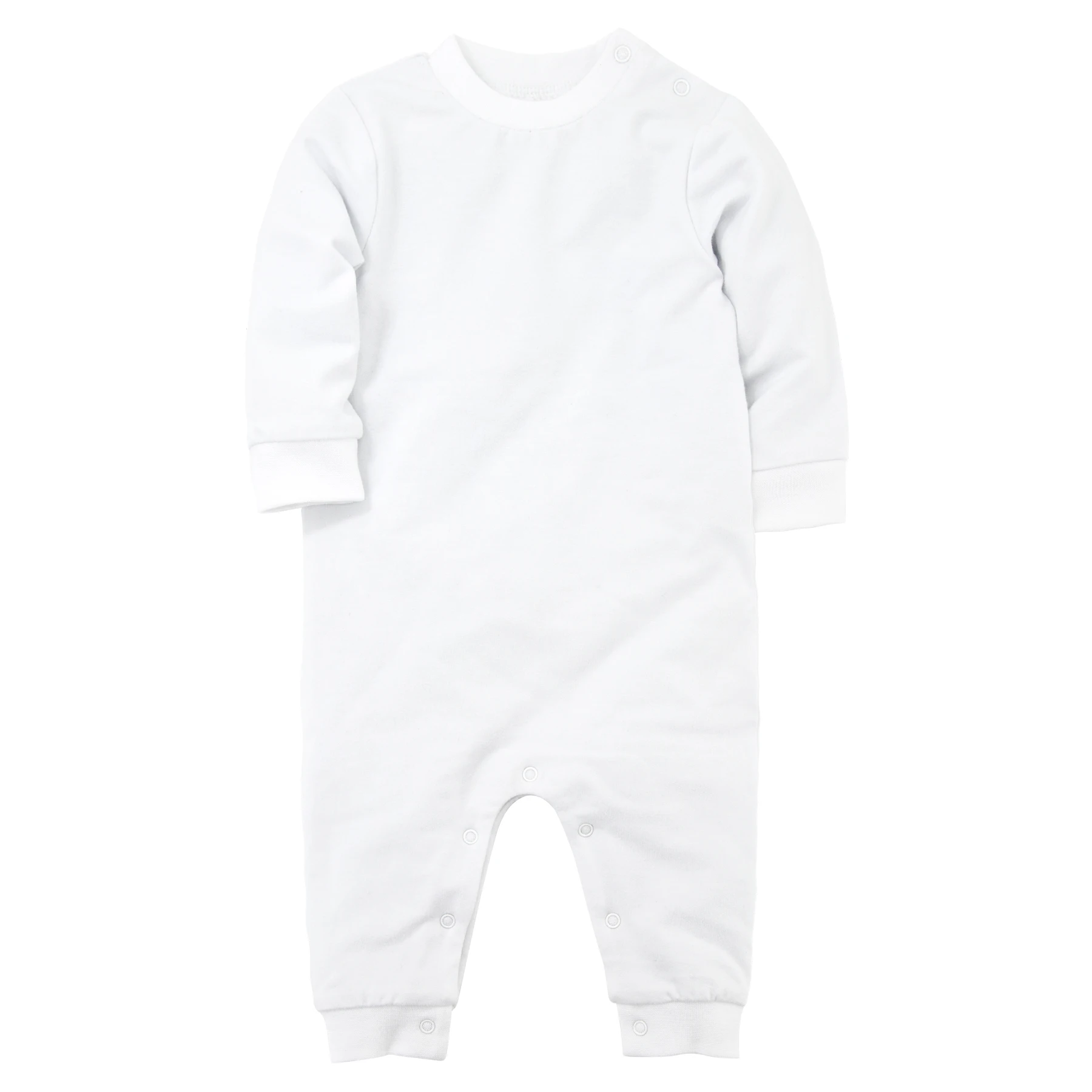 Детский трикотажный комбинезон с длинным рукавом из хлопка |