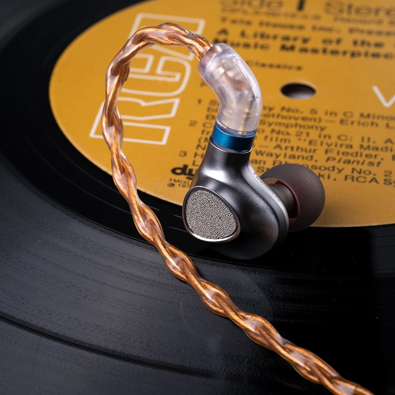 TINHiFi P2 наушники-вкладыши с плоской диафрагмой и монитором Hi-Fi Музыкальная