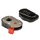 Алюминиевый мини-монитор с быстроразъемной пластиной и винтом 14 дюйма для ЖК-монитора, волшебная рукоятка, светодиодсветильник вспышка, камера-Регистратор