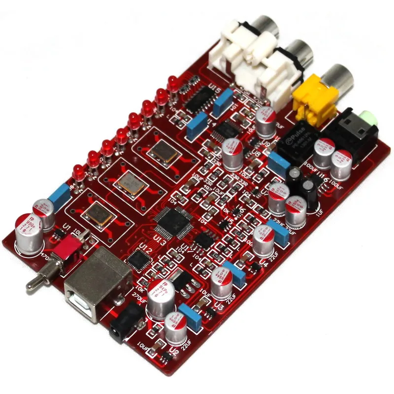 Плата декодера XMOS поддержка декодирования USB 384k точность выбора сопротивления ±