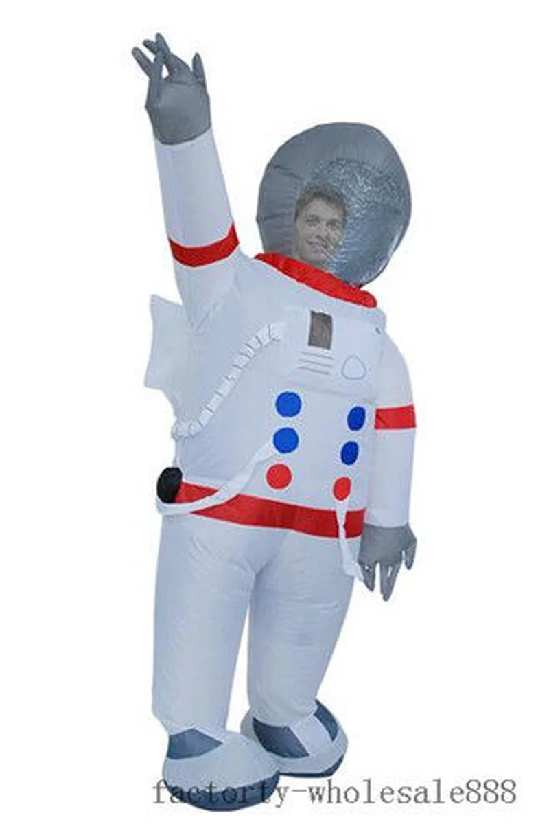 Новый надувной костюм космонавта маскарадный вечерние платья для игр одежда