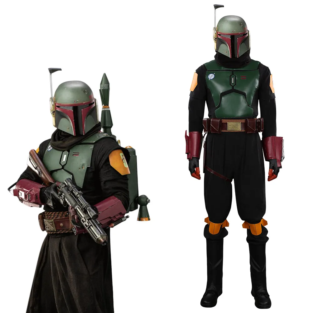 

Boba Fett Cosplay Costume Outfits Halloween Carnival Suit