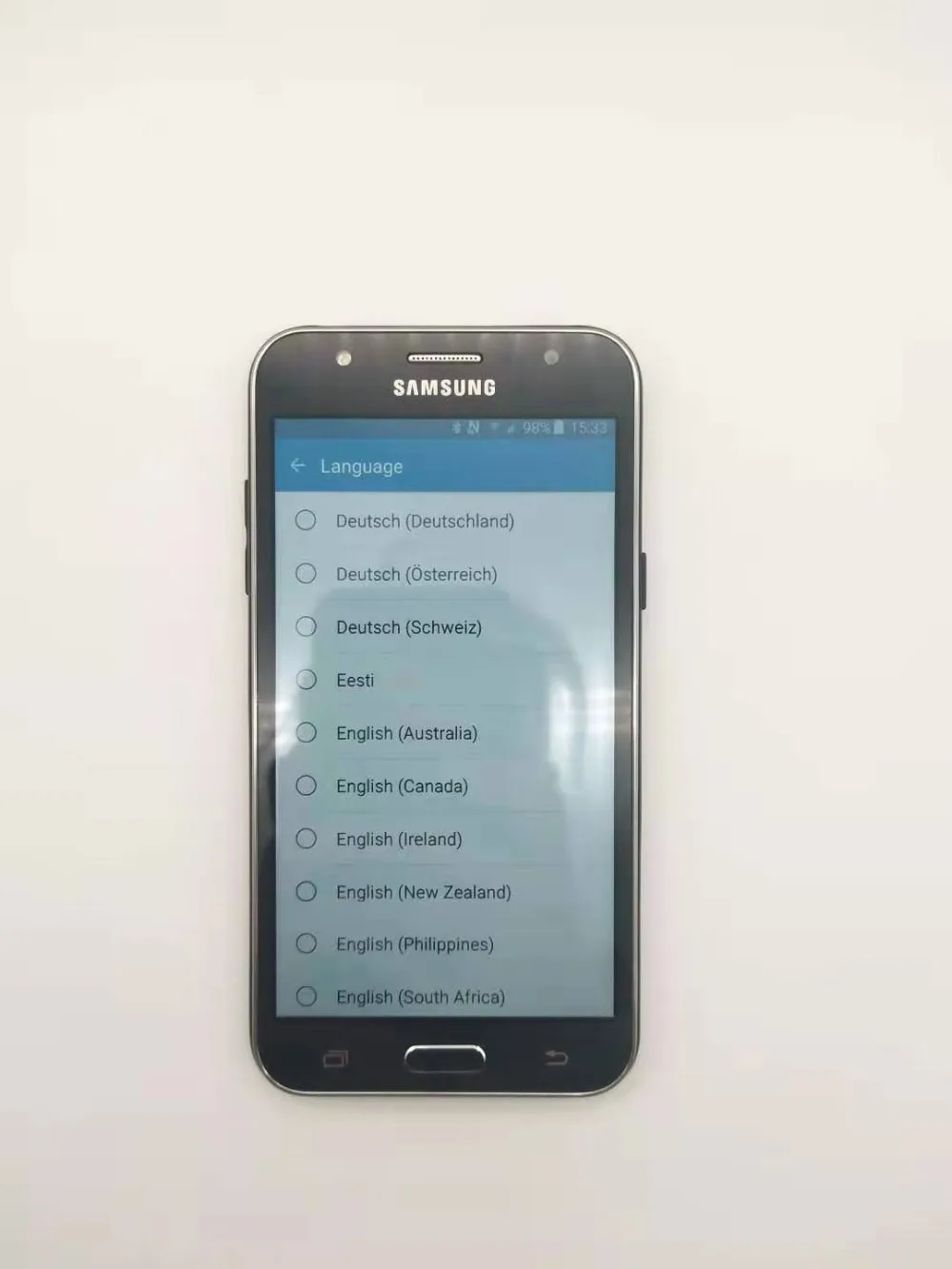 samsung Galaxy J5 J500F, две sim-карты, разблокированный мобильный телефон, 5,0 дюймов, ЖК-экран, четыре ядра, 1,5 ГБ ram, 16 ГБ rom, отремонтированный