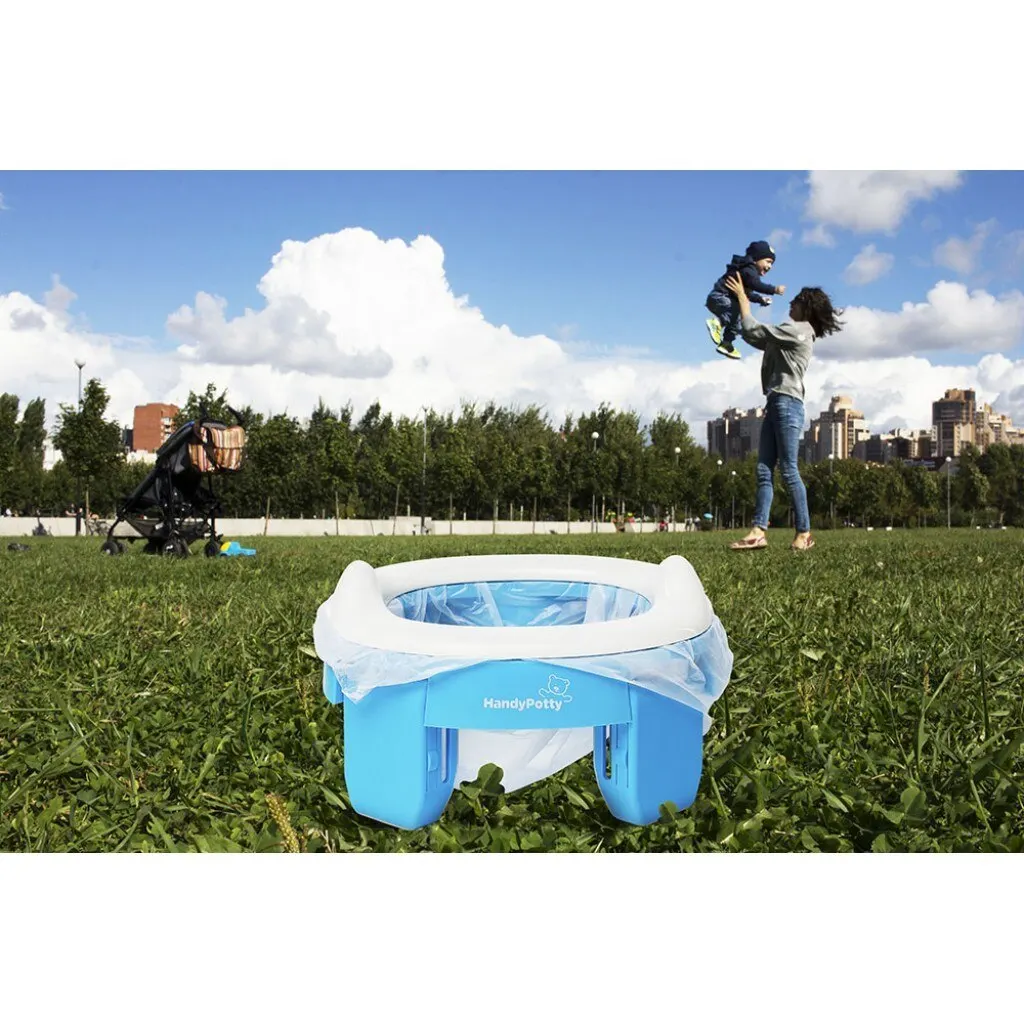 Пакеты сменные одноразовые для дорожных горшков HandyPotty и RoadPotty от ROXY KIDS 15 шт Арт.л DS