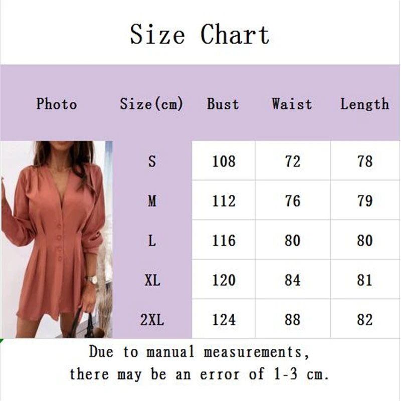 

Autumn Women Shirt Dress Plus Size Loose Deep V-Neck Button Long Sleeve Dresses Solid Color Pleated Casual Mini Party Vestidos