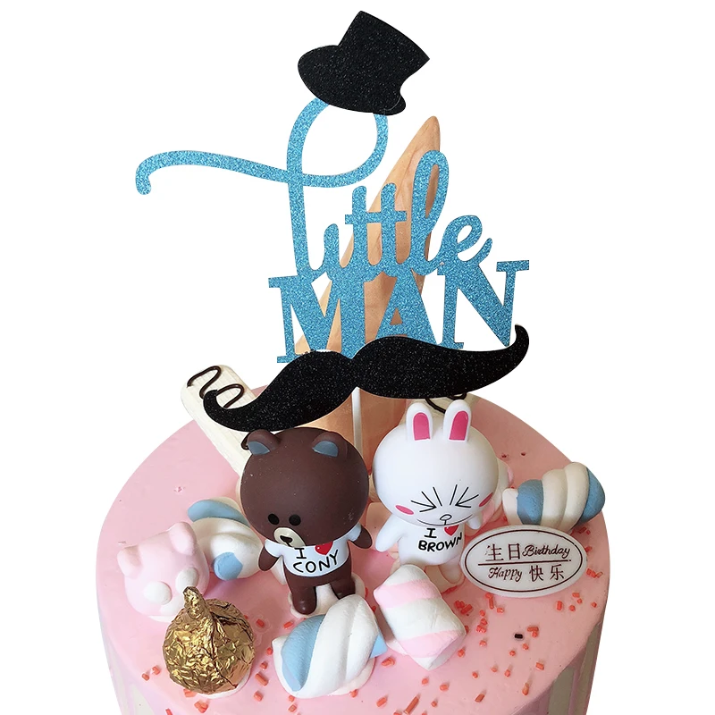 1 Упак. для маленьких мальчиков душа торта детей празднования дня рождения