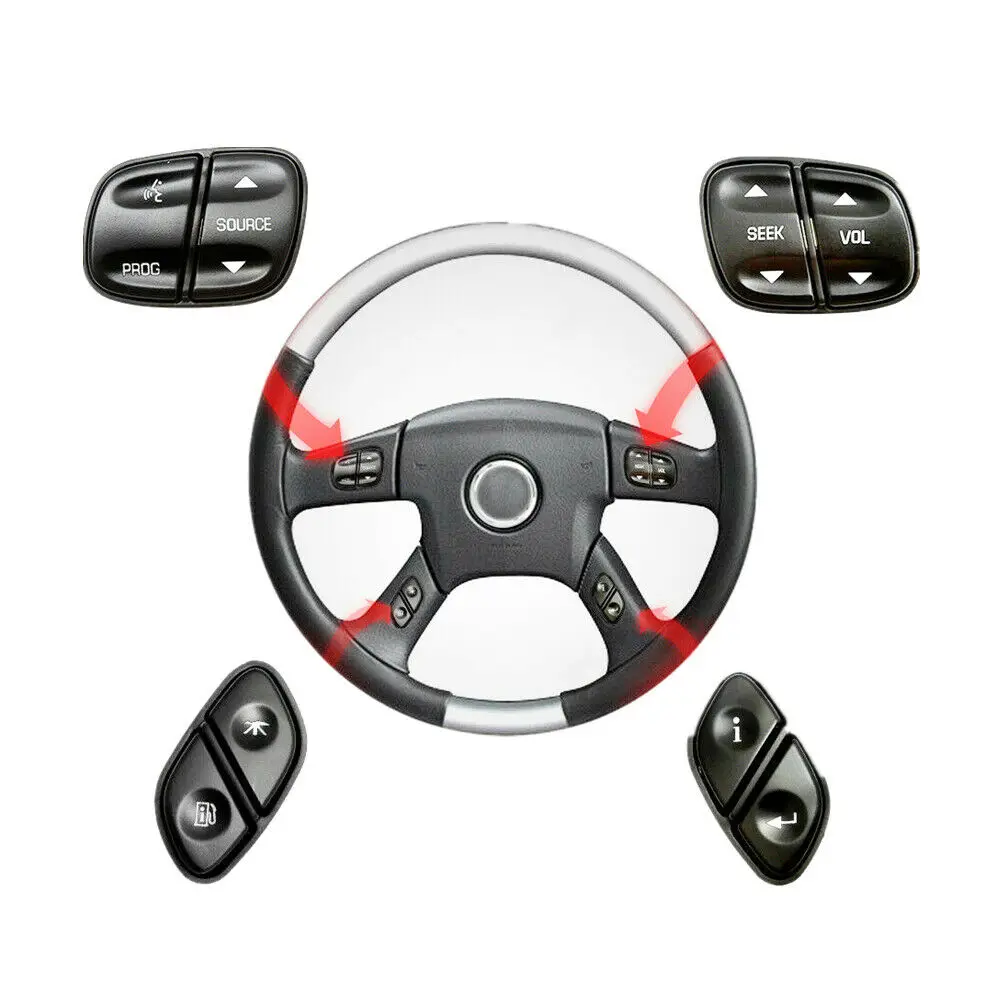 Переключатель регулировки громкости для Chevrolet Silverado GMC Sierra 2003 2009 21997738 21997739 1999442