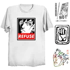 Рубашка Rohan Kishibe, футболка Джоджо, одежда для невероятных приключений Джоджо, хлопковая Футболка Джоджо рохань, футболка с невероятными приключениями Джоджо