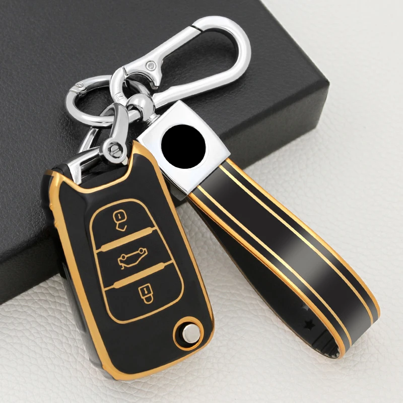 

3 Button Soft TPU Car Key Case Cover Shell For KIA Rio K2 K3 K5 Ceed Cerato Sportage Soul For Hyundai ix25 ix35 i20 i30 Solaris