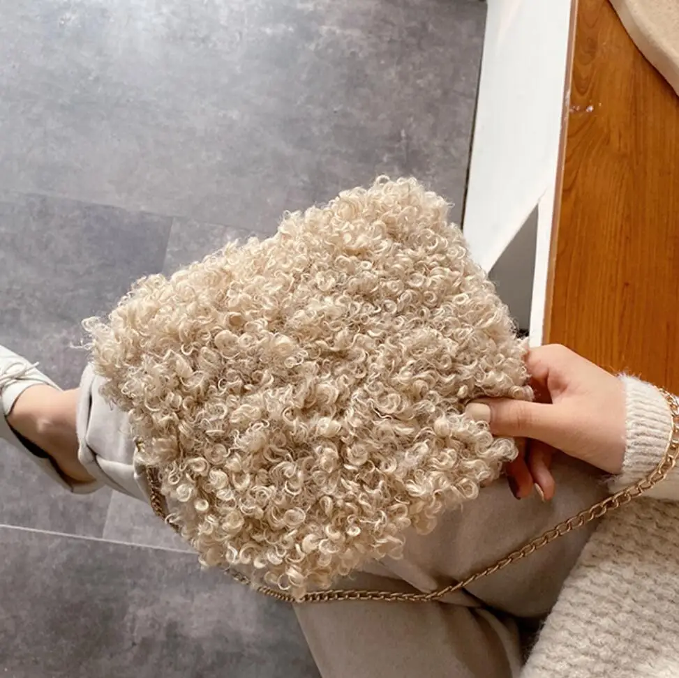 2019 зимняя модная новая круглая сумка через плечо Высококачественная мягкая