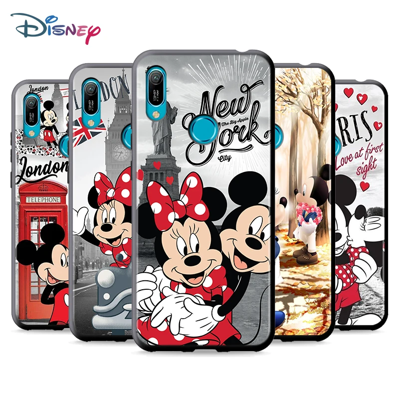 

Black Soft Mickey Minne Have Fun For Huawei P Smart 2021 2020 Z S Mate 40 RS 30 20 20X 10 Pro Plus Lite 2019 Phone Case