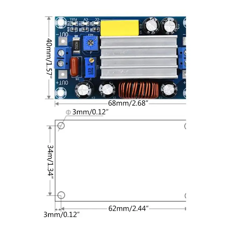 

XH-M246 Automatic Buck-Boost Charging Module LED Constant Module