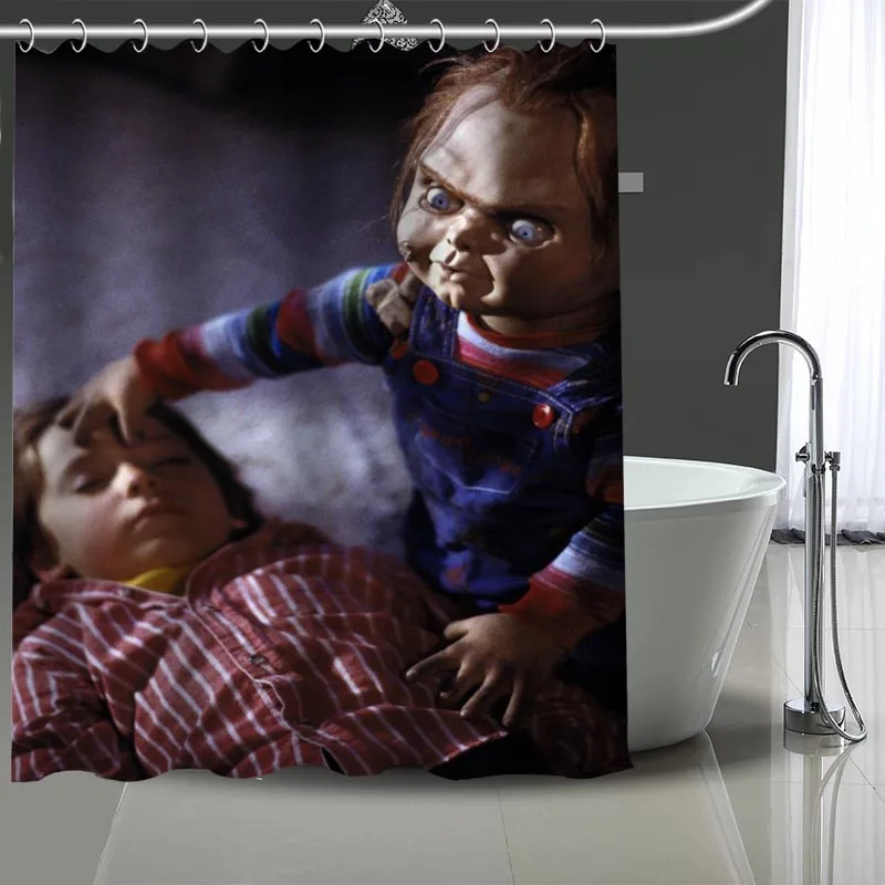 Горячая Распродажа на заказ Хэллоуин детская игровая занавеска для душа s DIY