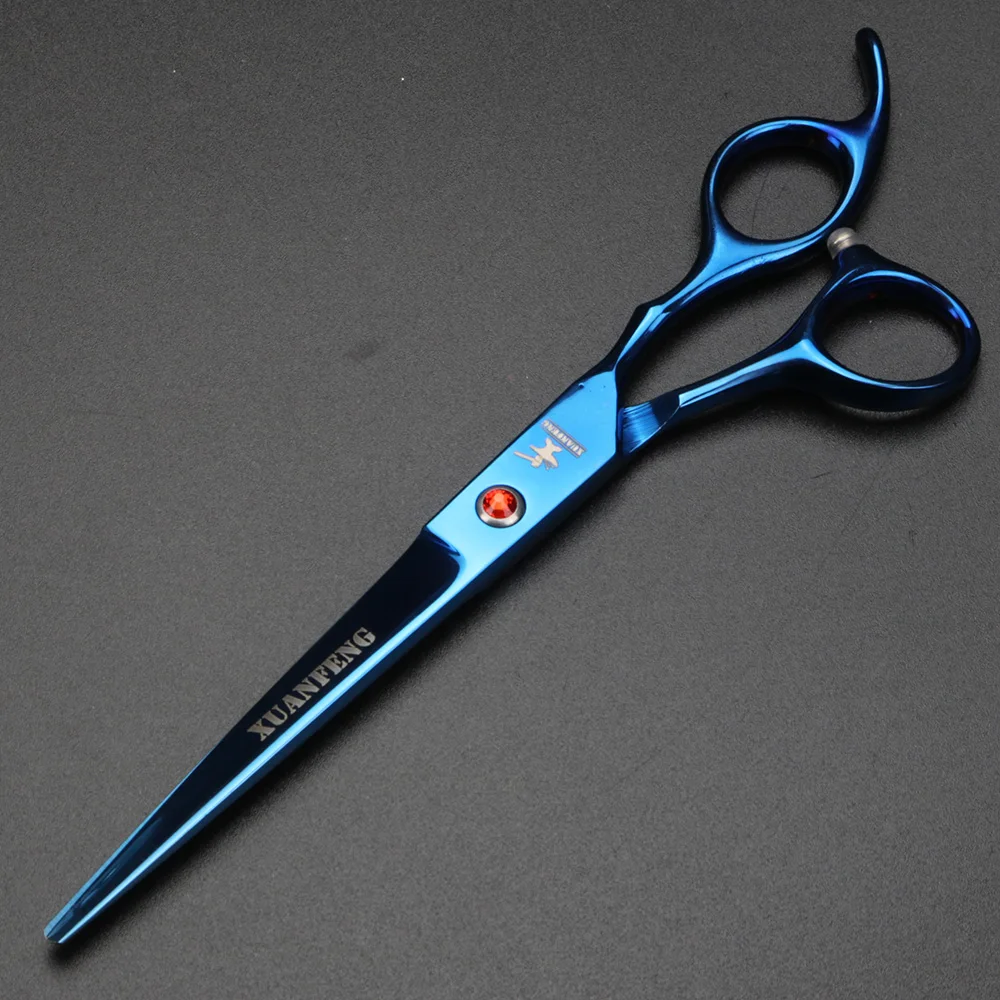 

XUANFENG Professional pet Beauty scissors, 7-inch scissors / curved scissors shears / 6.5-inch thinning scissors + holster / kit