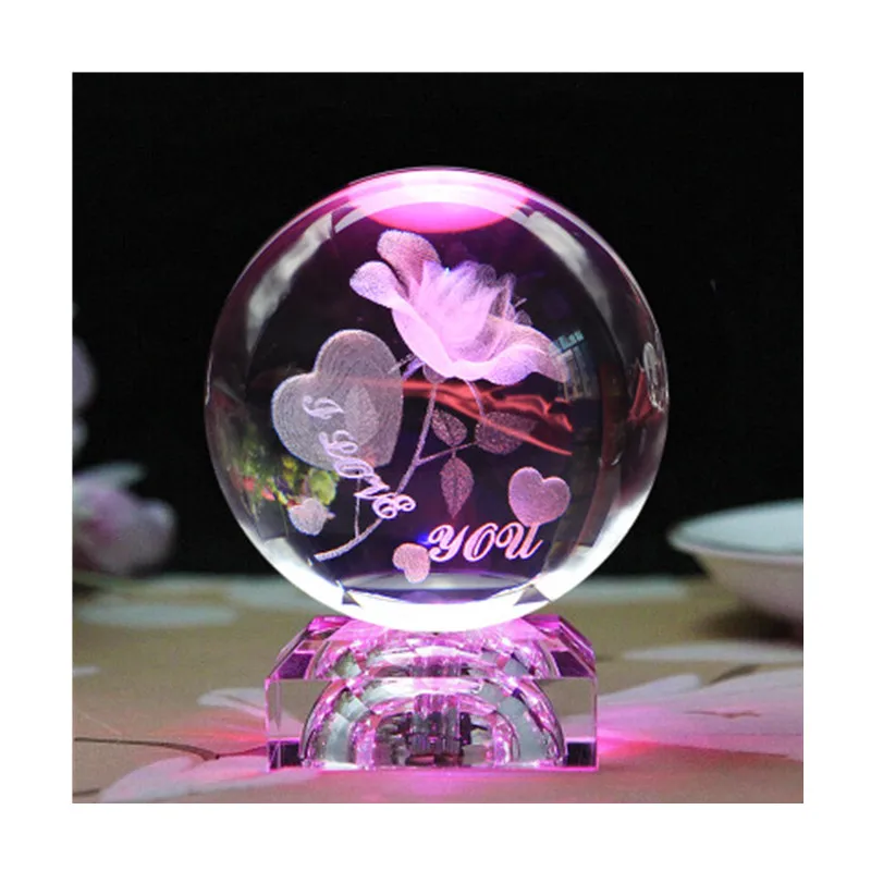 

3D Rotating horse lamp light children's night light baby lampara LED Multicolor Lighting Crystal Fish For Kid Gifts Decor