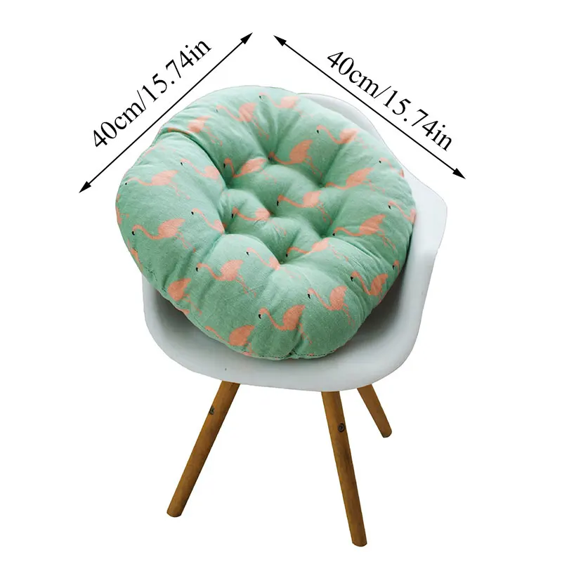 

Round Shape Seat Cushion Silk Cotton Core Cotton Polyester Tatami Cushion Pillow Home Decoration Car Soft Sofa Cushion