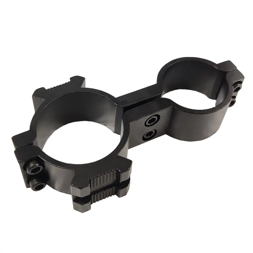 Двустороннее кольцо 25 4 мм 30 двойные кольца фонарик прицел крепление 20 боковая